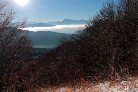 Mer de nuages sur le Trièves