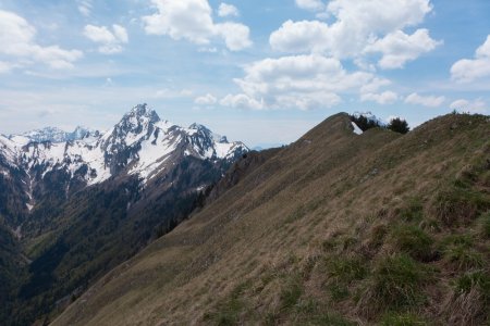 crête sommitale et Arcalod