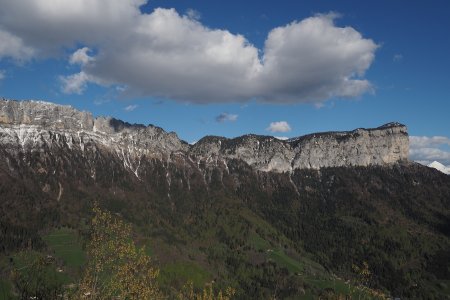 Falaises du Parmelan, col et falaises du Pertuis...