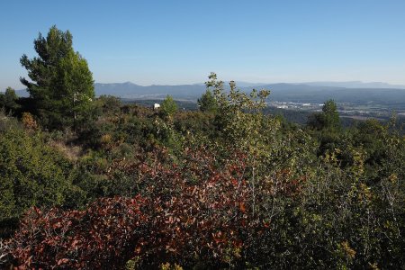 Vue vers la vallée de l’Arc.