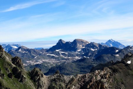 Vanoise, Pic et Mont Thabor, Dent Parrachée