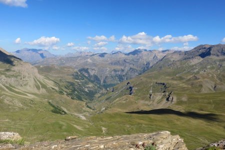 Vers Prapic ; le Vieux Chaillol, l’Olan, le Sirac