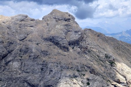 Reconnaissance de la Dent d’Aurouze pour une future sortie.