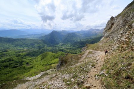 Vu sur le Mont Aiguille... Sortie d’hier