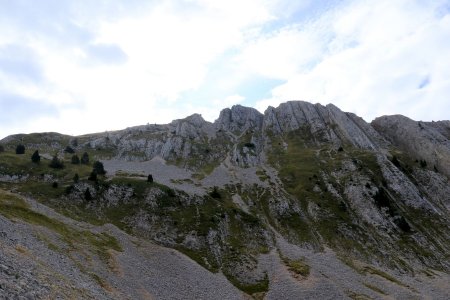 Sous le Pas de la Ville, côté Ouest