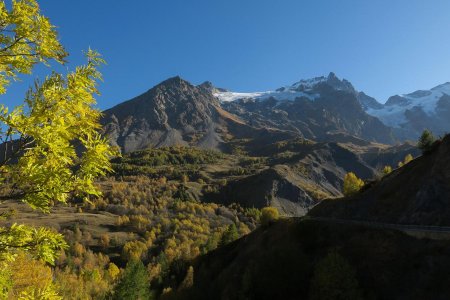 La Meije vue de la Grave