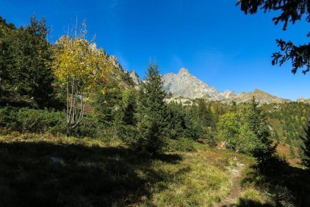 Apparition du Grand Pic de Belledonne 