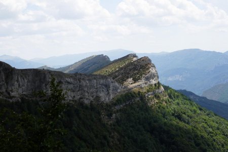 du sentier du Pas de Labaud, vue le vers Sud...