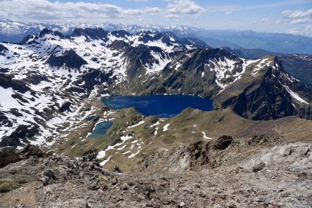 Lac Bleu et lac Vert