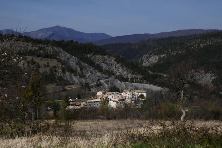 Le petit village de Draix.