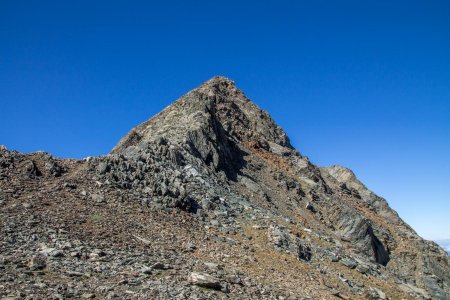 L’arête conduisant au sommet