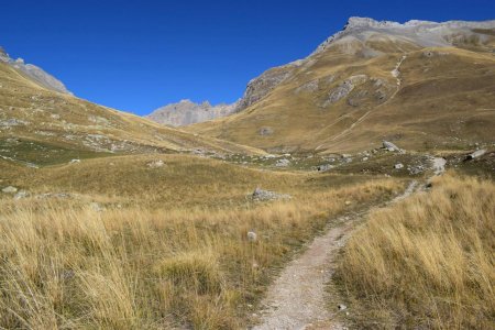 Le bas du vallon de l’Orrenaye.