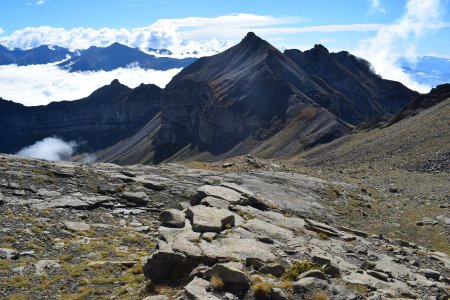 Dans le rétro, dans la montée finale.