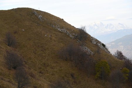 sous la croix du belvédère d’Orisan