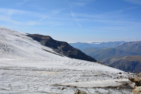 Lumières de l’après-midi sur le glacier de la Girose