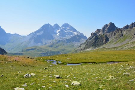 Grand Bagna, Cime de la Planette et Roche Bernaude