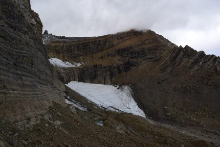 Le Taillon et son petit glacier.