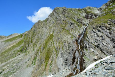 Le torrent après l’avoir traversé