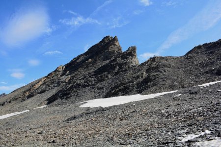 Une pointe non nommée sur la gauche