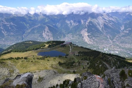 Vue sur le lac