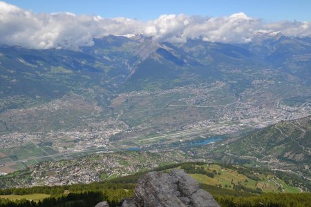 Vue sur la vallée du Rhône