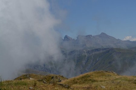 Goléon, et pour avoir toutes les Aiguilles d’Arves il faut encore attendre.