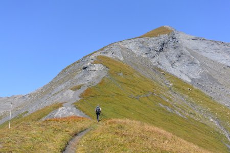 A l’approche du passage dans les schistes, bien sec aujourd’hui.