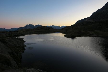 Lac besson au matin 