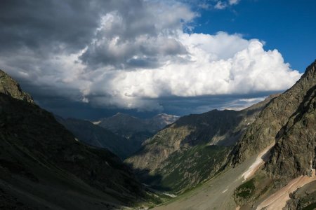 L’orage passe loin 