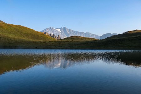 Grande Casse dans le Lac de Lanserlia