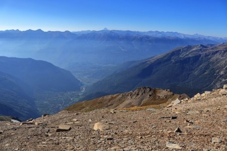 La vallée est déjà bien basse