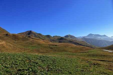 Au niveau du Chalet de Combe d’Aigue