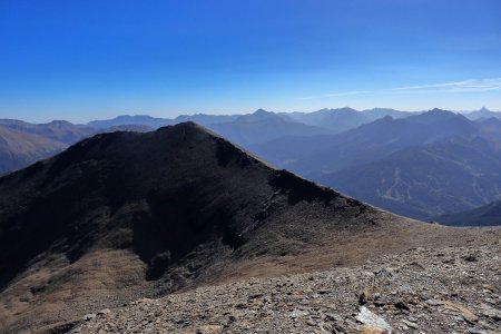 Croix de l’Argentier vu de la Punta Nera