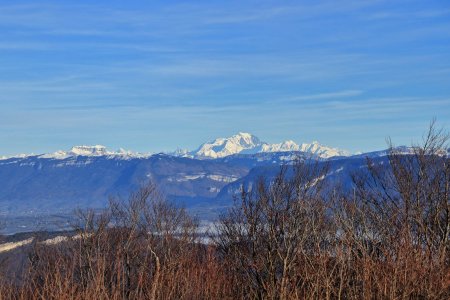 Tournette, Semnoz et Mont Blanc