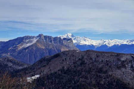 Arclusaz et Mont Blanc