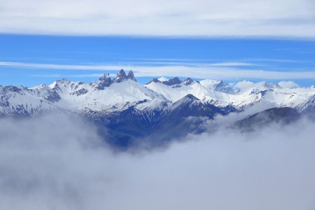 Aiguilles d’Arves, la Meije