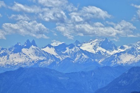 Aiguilles d’Arves et les Écrins