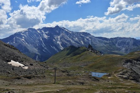 Descente sur les pistes