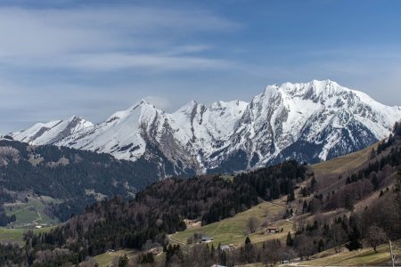 Vue du Col de Plan Bois