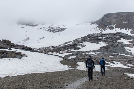 Départ de la Punta Indren