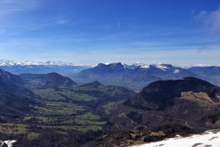 Arrivée sur la crête