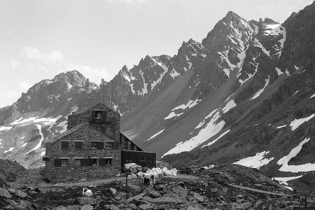 Voici le refuge Sella, plutôt sympa...