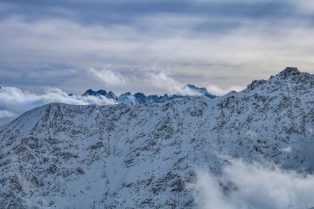 Les Ecrins se dévoilent au sommet !