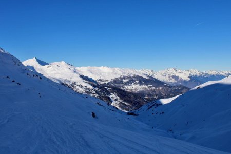 La vue s’élargit au fur à mesure de la progression