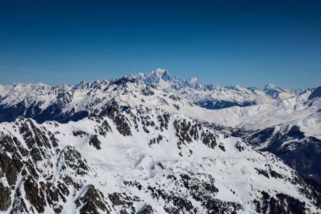 Regard vers le Mont Blanc