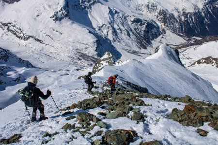 Mais vient vite le temps de la descente