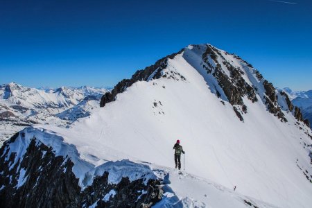 La féerique arête sommitale !