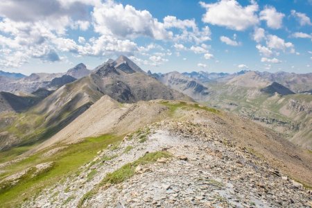 Un long parcours de crête arrive !