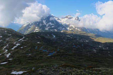 Vue sur le plateau