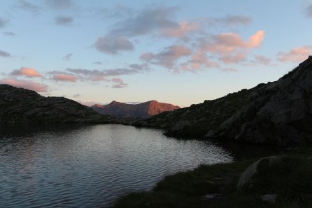 Coucher de soleil sur le Garabrut.